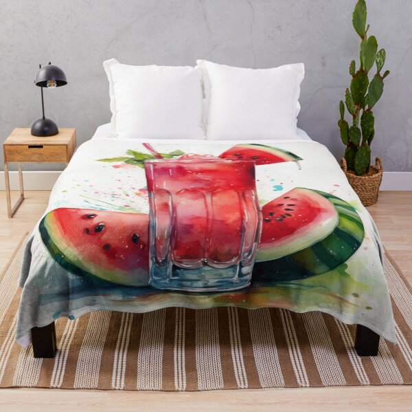 Item preview, Refreshing Watermelon Juice Illustration designed and sold by RaiyaTees.
