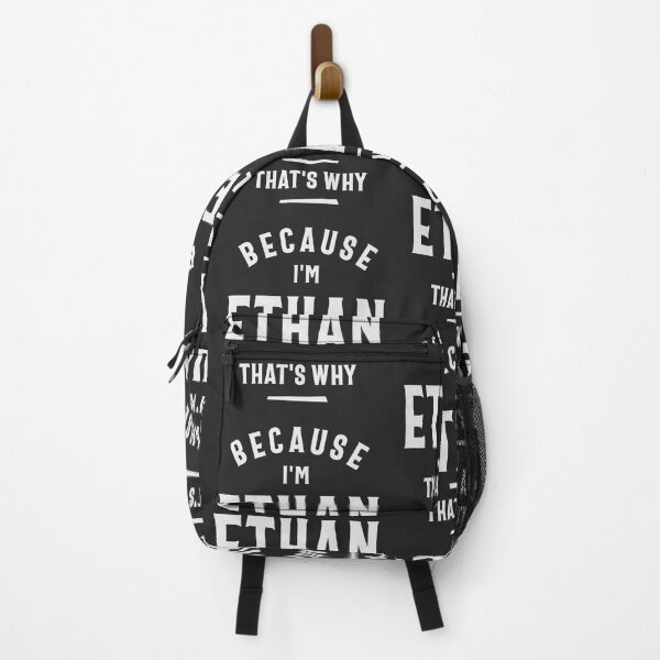 Item preview, Because I'm Ethan That's Why Funny Name Ethan designed and sold by cidolopez.
