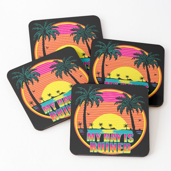 Item preview, My Day is Ruined Sunset designed and sold by wildjellybeans.