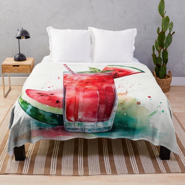 Item preview, Watermelon Juice Splash Illustration designed and sold by RaiyaTees.