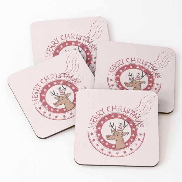 Item preview, Christmas stocking,  Christmas stocking, stamp with a Christmas star, Merry Christmas, Christmas tree,  reindeer, stamp with Santa Claus, Santa Claus designed and sold by PRYMULLART.
