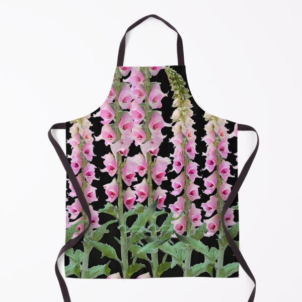 Item preview, A fluid watercolor-style pattern with light purple and blush pink Foxglove flowers designed and sold by Tchoice.