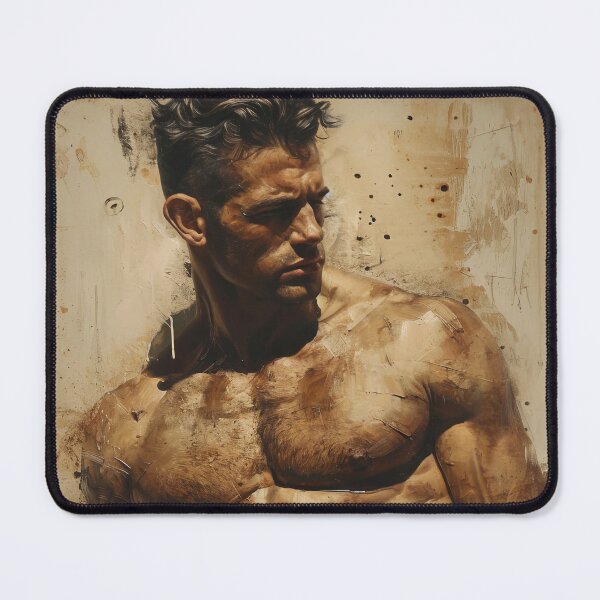 Item preview, Muscular Men, Retro Aesthetic, Strength and Masculinity designed and sold by Piotrek0001.