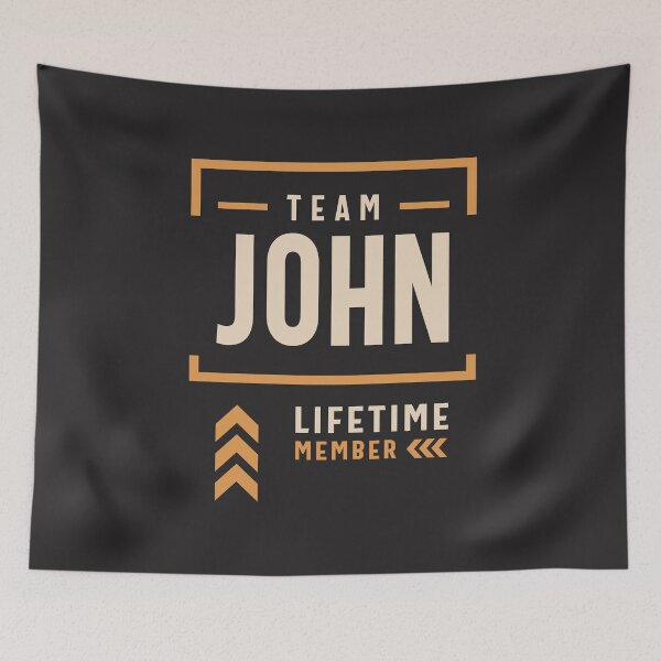 Item preview, Team John Lifetime Member Funny Name John designed and sold by cidolopez.