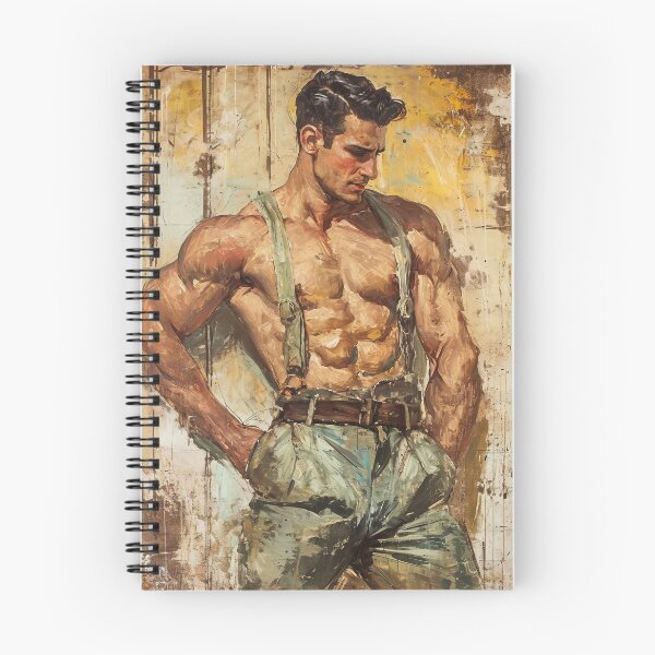 Item preview, Muscular Men, Retro Aesthetic, Strength and Masculinity designed and sold by Piotrek0001.
