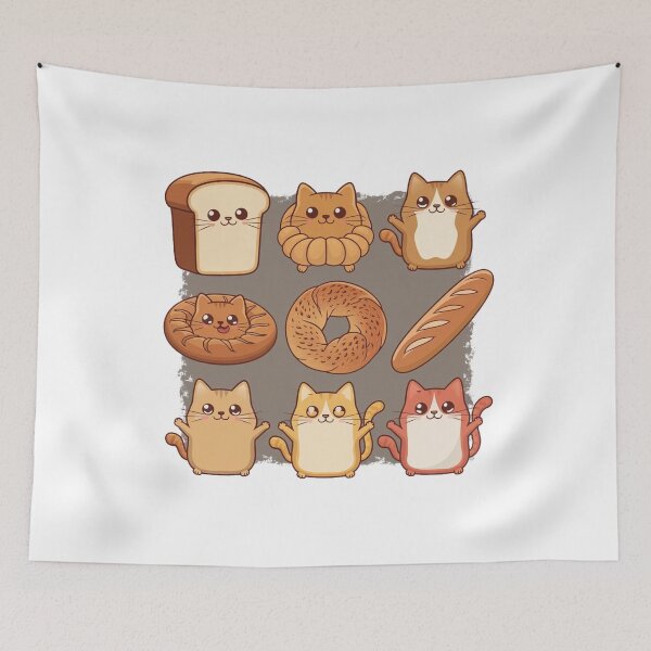Item preview, Cat loaves of bread designed and sold by LostForSpace.
