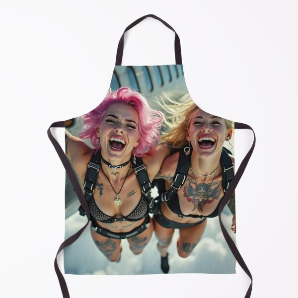 Item preview, Euphoric girls skydiving designed and sold by Planet Utoppia.
