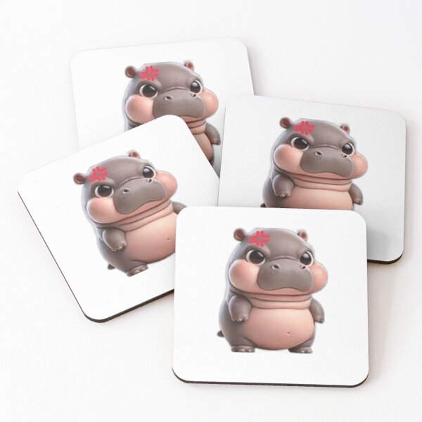 Item preview, Moo Deng Angry  designed and sold by Omegastyle.