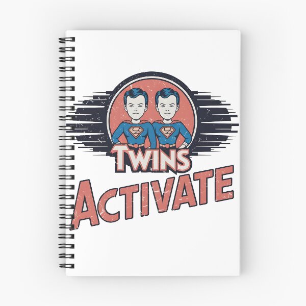 Item preview, The Wonder Twins: Extraterrestrial Superhero Duo designed and sold by BlackIspy.