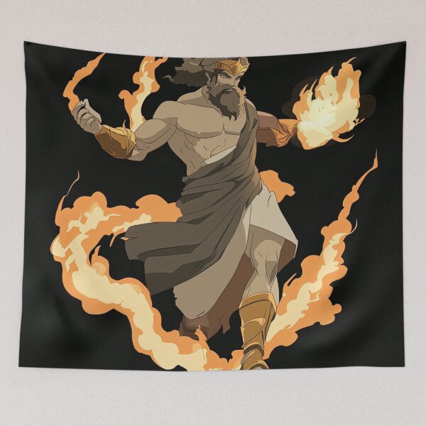 Item preview, Hephaestus, Greek God | Anime style designed and sold by ComicsFactory.