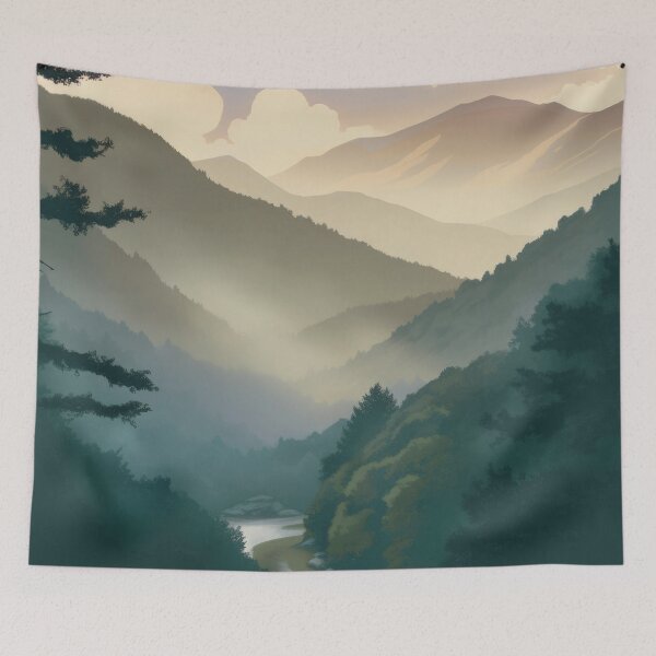 Item preview, Great Smoky Mountains National Park designed and sold by WanderlustArtsy.