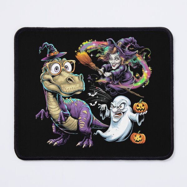 Item preview, Dinosaur, Witch, and Angry Ghost: Halloween Dream Team designed and sold by PosiMCreations.