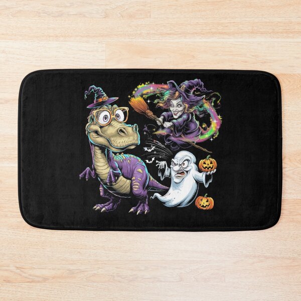 Item preview, Dinosaur, Witch, and Angry Ghost: Halloween Dream Team designed and sold by PosiMCreations.