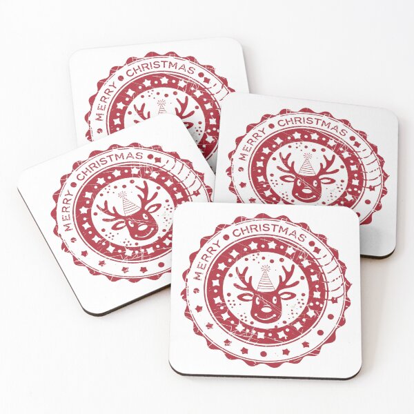 Item preview, Christmas stocking,  Christmas stocking, stamp with a Christmas star, Merry Christmas, Christmas tree,  reindeer, stamp with Santa Claus, Santa Claus designed and sold by PRYMULLART.