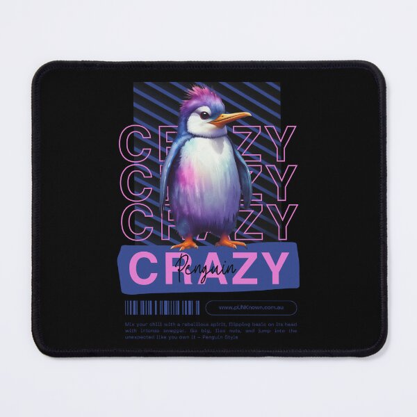 Item preview, Crazy Penguin designed and sold by pUNKnown.