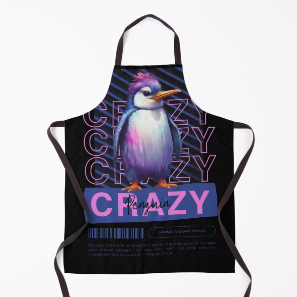 Item preview, Crazy Penguin designed and sold by pUNKnown.