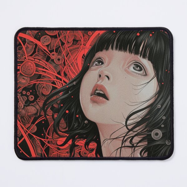 Item preview, red nightmare – horror manga anime  girl designed and sold by ForsakenFrames.