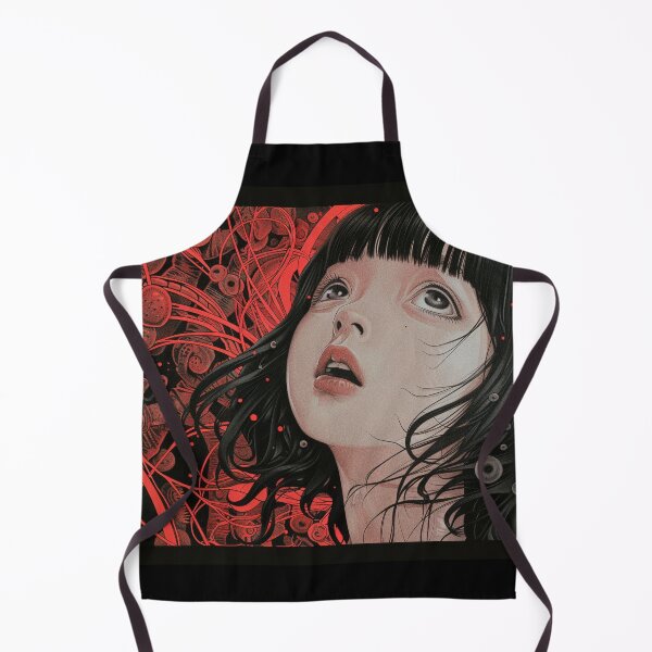 Item preview, red nightmare – horror manga anime  girl designed and sold by ForsakenFrames.