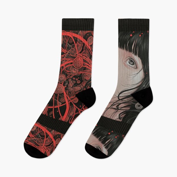 Item preview, red nightmare – horror manga anime  girl designed and sold by ForsakenFrames.