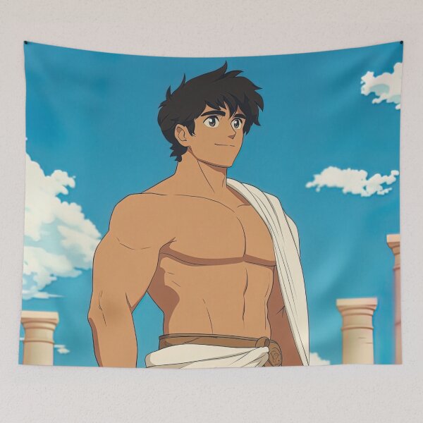 Item preview, Heracles, Roman mythology | Anime style designed and sold by ComicsFactory.