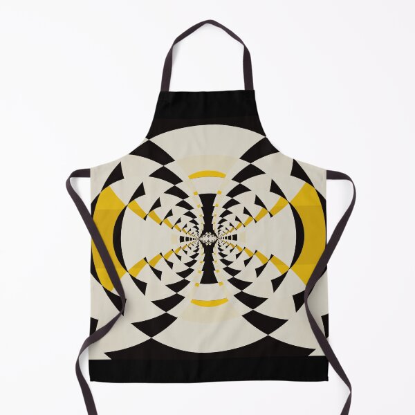 Item preview, Yellow Hypnotic Optical Circles Geometric Pattern designed and sold by Dianne Mead.