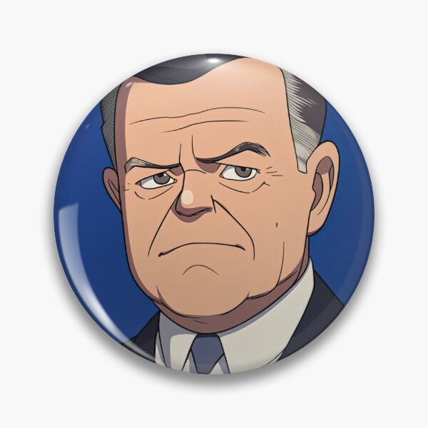 Item preview, Herbert Hoover | Anime style designed and sold by ComicsFactory.