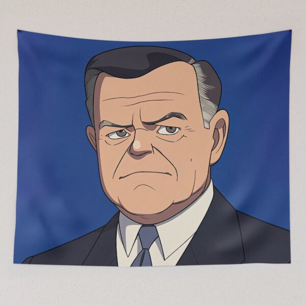 Item preview, Herbert Hoover | Anime style designed and sold by ComicsFactory.