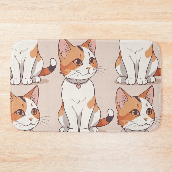 Item preview, White And Orange Cat designed and sold by Atlantico54.