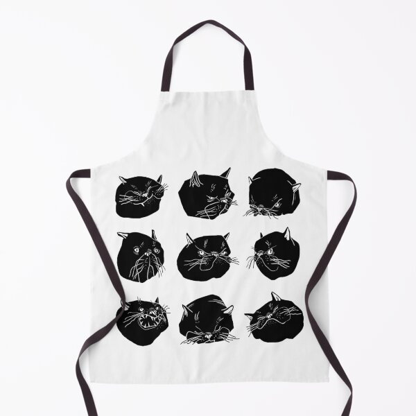 Item preview, black cat emotions designed and sold by ZoeaDesign.