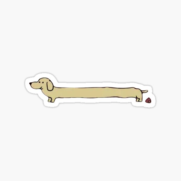 Item preview, Long dog  designed and sold by hiwatermelon.