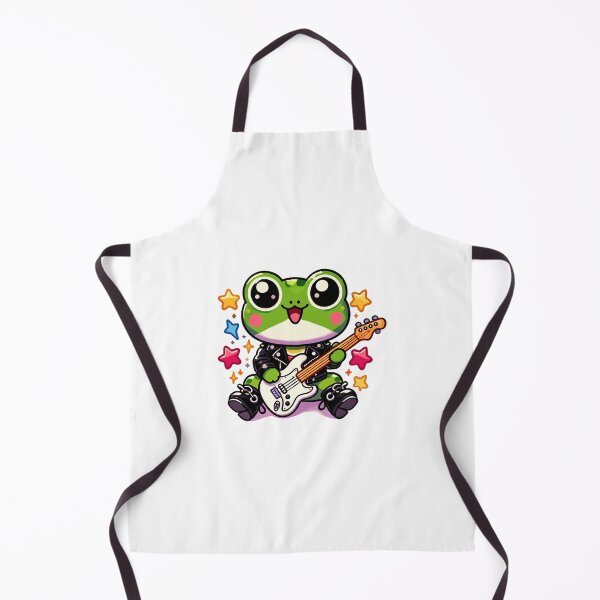 Item preview, Cute Rocker Frog designed and sold by MaateoDesign.