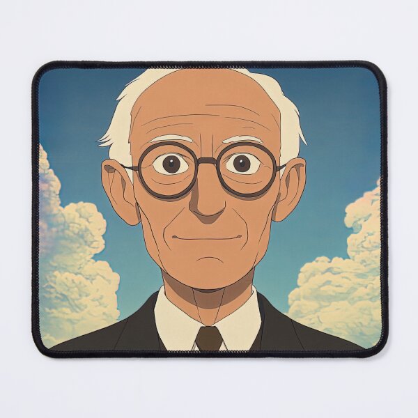 Item preview, Hermann Hesse, author | Anime style designed and sold by ComicsFactory.