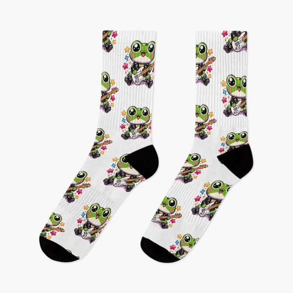 Item preview, Cute Rocker Frog designed and sold by MaateoDesign.