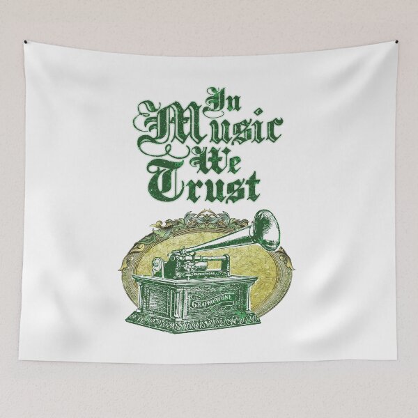 Item preview, En Music We Trust designed and sold by MEWSnSWAG.
