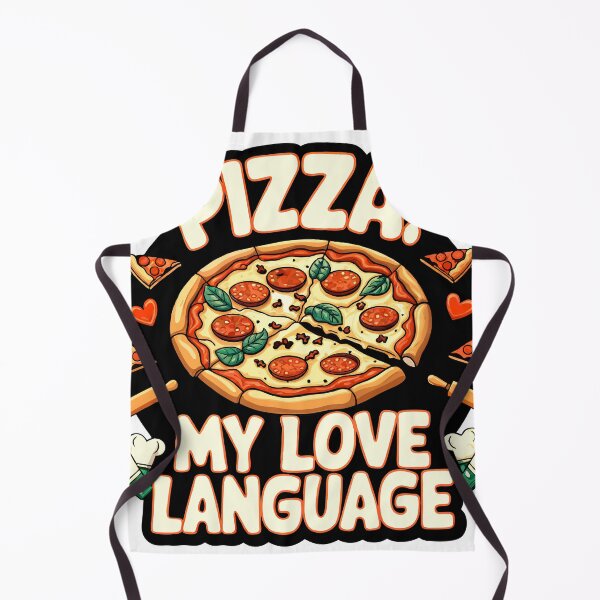 Item preview, Sticker T-Shirt Design Trending: Pizza My Love Language designed and sold by ForeverPrintsOK.