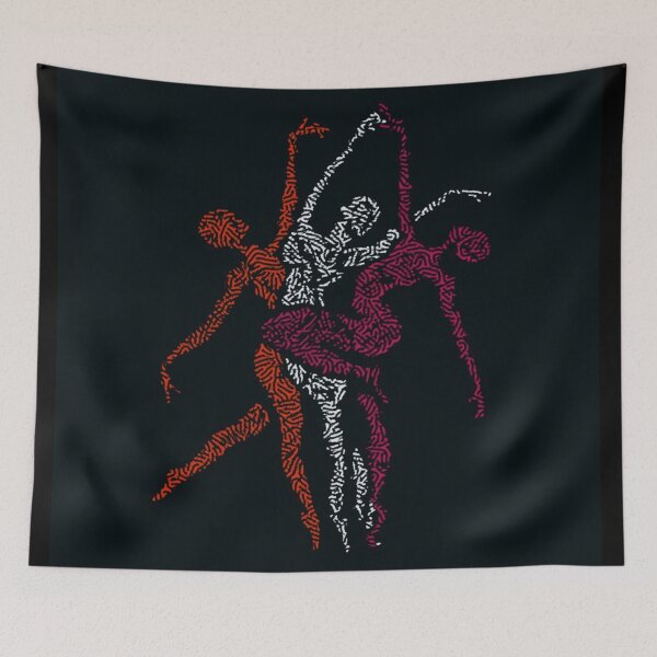 Item preview, three jazzy dancers designed and sold by TheStrangeWorld.