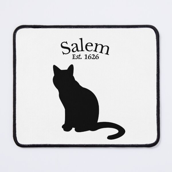 Item preview, Black Cat Silhouette Salem Est. 1626 Halloween designed and sold by Night Bloom Designs.