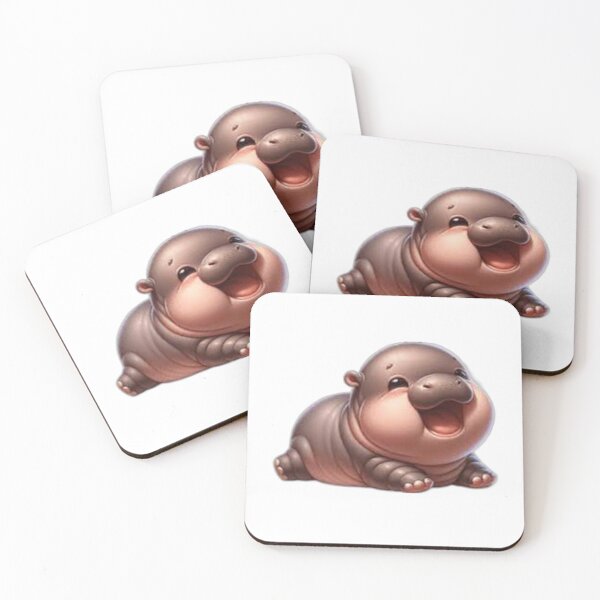 Item preview, Moo Deng Happy  designed and sold by Omegastyle.