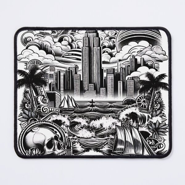 Item preview, Death City designed and sold by LvlUpPrints.