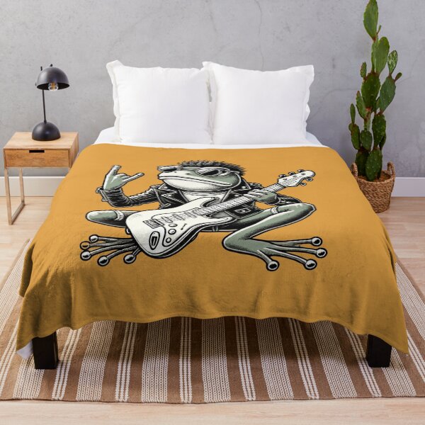 Item preview, Retro Rocker Frog designed and sold by MaateoDesign.