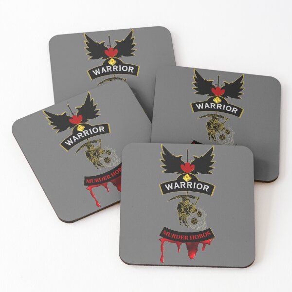 Item preview, Warrior. Murder Hobos. Biker Patch Style designed and sold by Ferndragons.