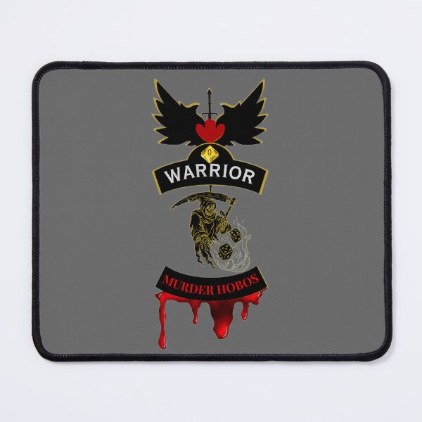 Item preview, Warrior. Murder Hobos. Biker Patch Style designed and sold by Ferndragons.