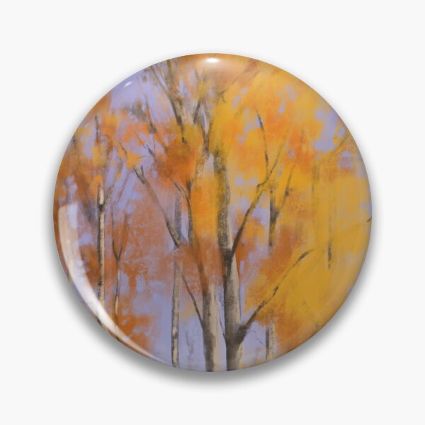 Item preview, Fall Colour Birch Trees Painting designed and sold by BizzyDesigns.