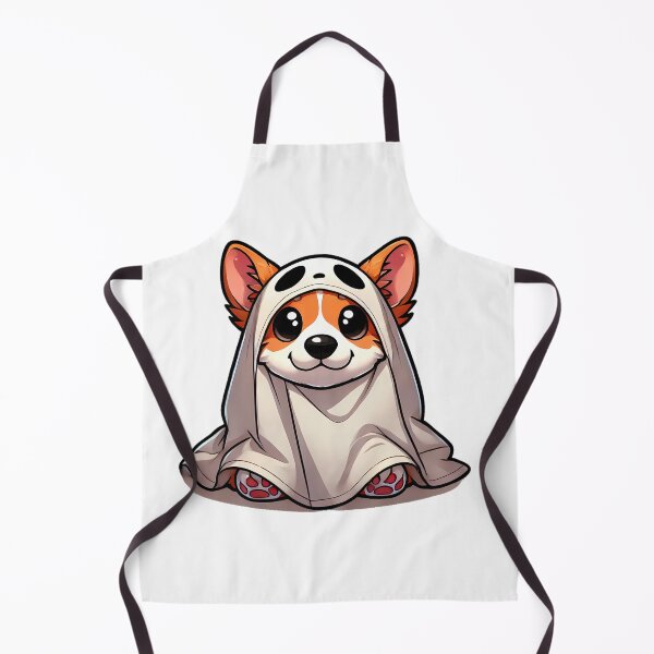 Item preview, Corgi in a Ghost Costume designed and sold by ~ QPAIC ~.