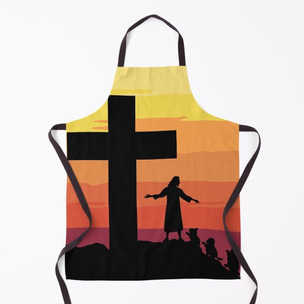 Item preview, Dogs Animals Cross Religious Sunset Christianity God Jesus Holy  designed and sold by AubrieBea.