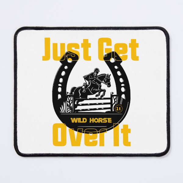 Item preview, A stunning design featuring a horse mid-jump, capturing both beauty and power designed and sold by Quixoticstore.
