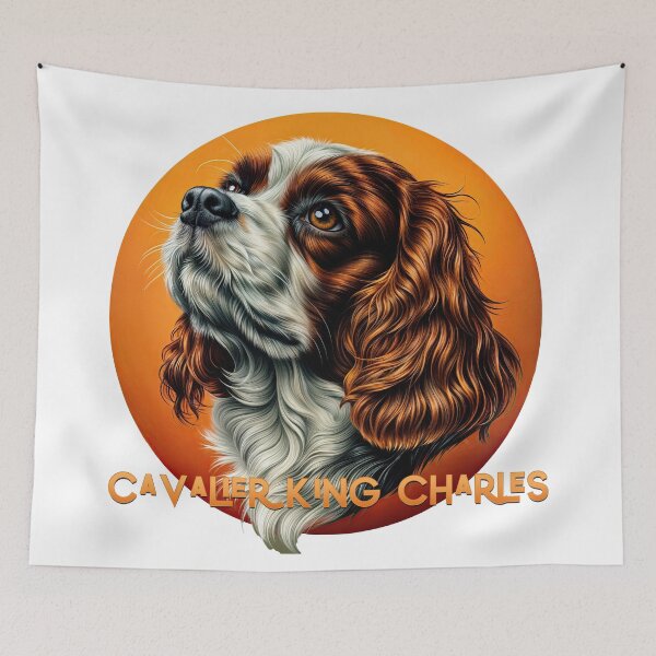 Item preview, Poster Prints T-Shirt Design - Dog Breeds: Cavalier King Charles Spaniel designed and sold by ForeverPrintsOK.