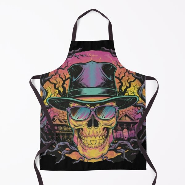 Item preview, Halloween color skull designed and sold by luna--design.