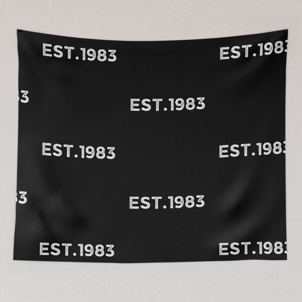 Item preview, EST.1983 vintage retro birthday gift designed and sold by Whisky1111.