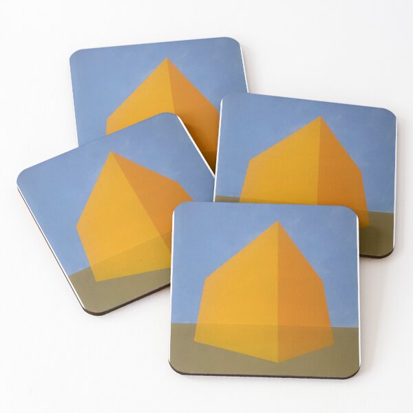 Item preview, True - Yellow Orange Red Form Blue Sky Green Ground designed and sold by Johanna-PI.